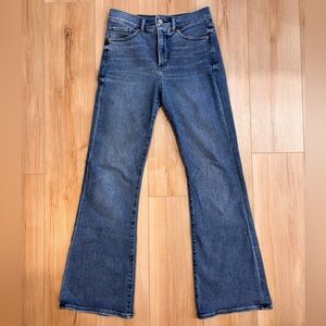 Express Women’s High Rise Flare Jean Size 6